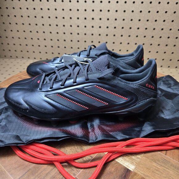 New Adidas COPA PURE 3 ELITE FG Core Black/Carbon/Lucid Red ID9041 Sz 7 US Men - Picture 3 of 15